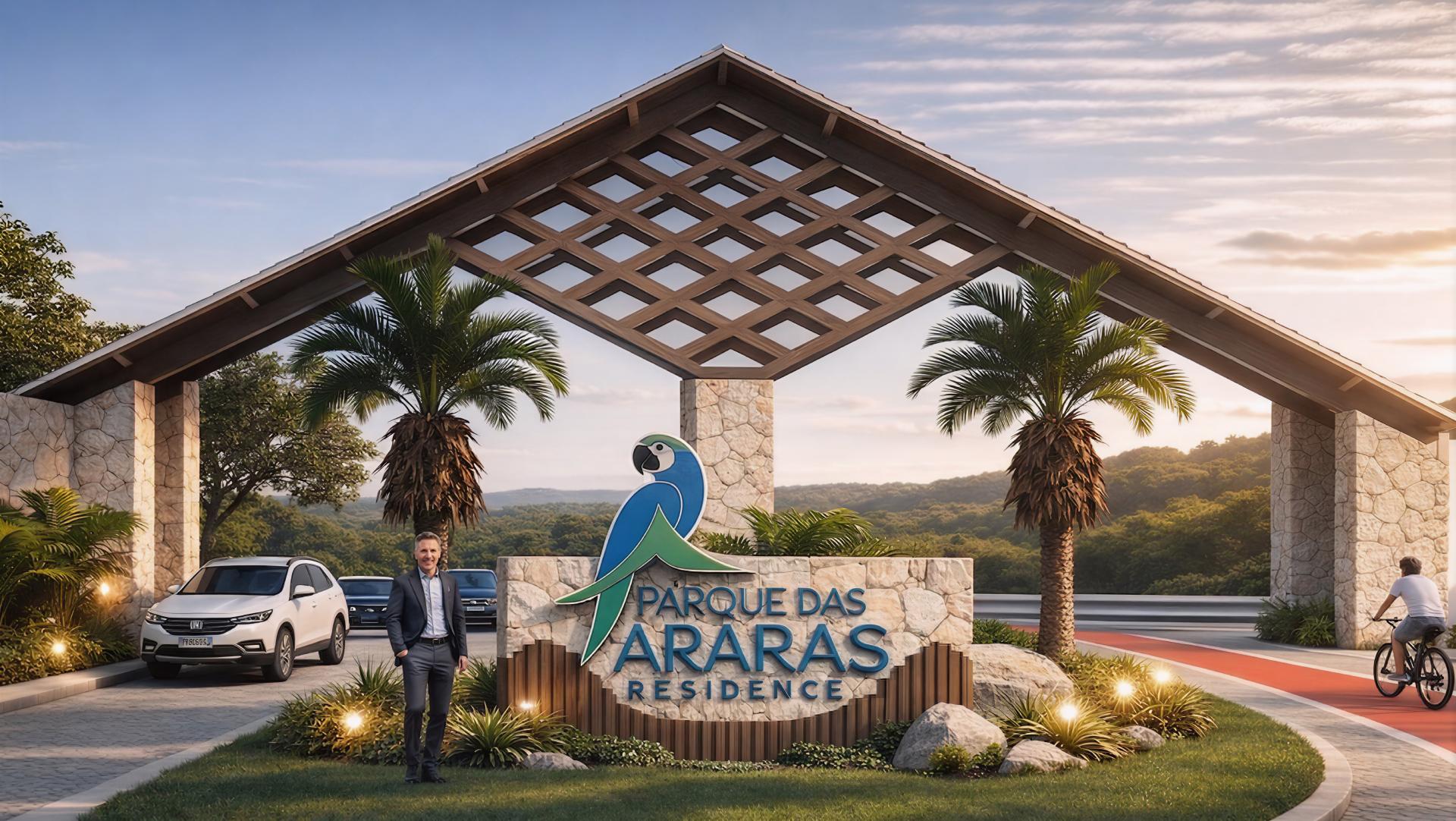 Entrada do Parque das Araras Residence