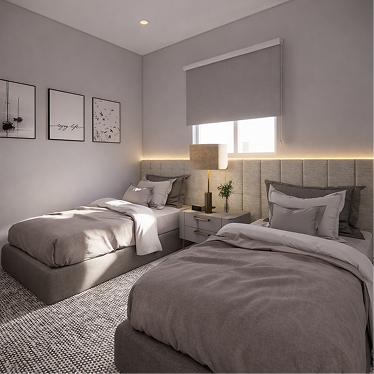 Quarto decorado